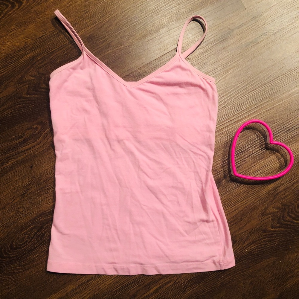 Pink American Apparel Spaghetti Strap Top 💅🏽🎀💕